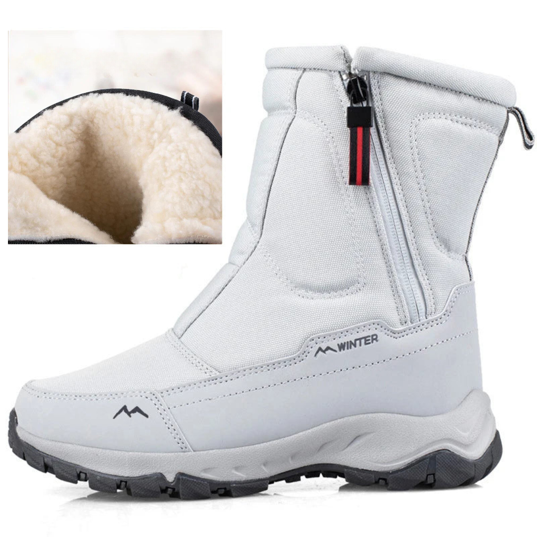 Ace | Bottes D'Hiver Mi-Mollet En Peluche Épaisse