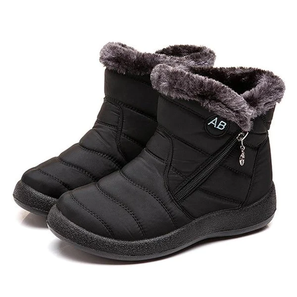 Jeanne - Bottes d'Hiver Imperméables Antidérapantes avec Doublure en Fourrure (Vente en Déstockage 2024)