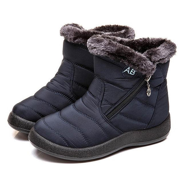 Jeanne - Bottes d'Hiver Imperméables Antidérapantes avec Doublure en Fourrure (Vente en Déstockage 2024)