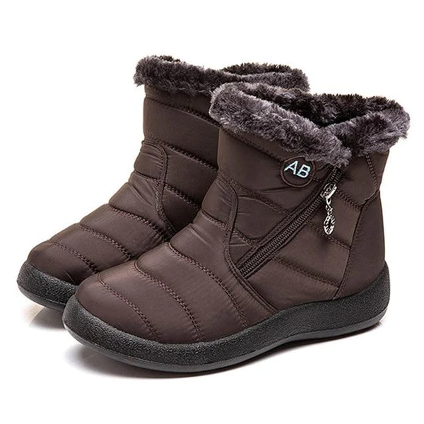 Jeanne - Bottes d'Hiver Imperméables Antidérapantes avec Doublure en Fourrure (Vente en Déstockage 2024)