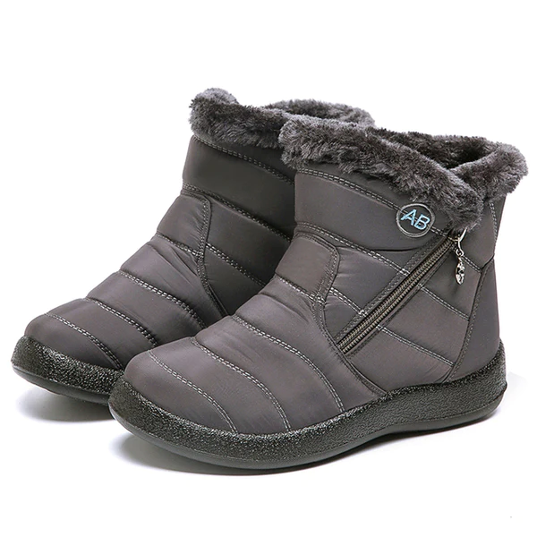 Jeanne - Bottes d'Hiver Imperméables Antidérapantes avec Doublure en Fourrure (Vente en Déstockage 2024)