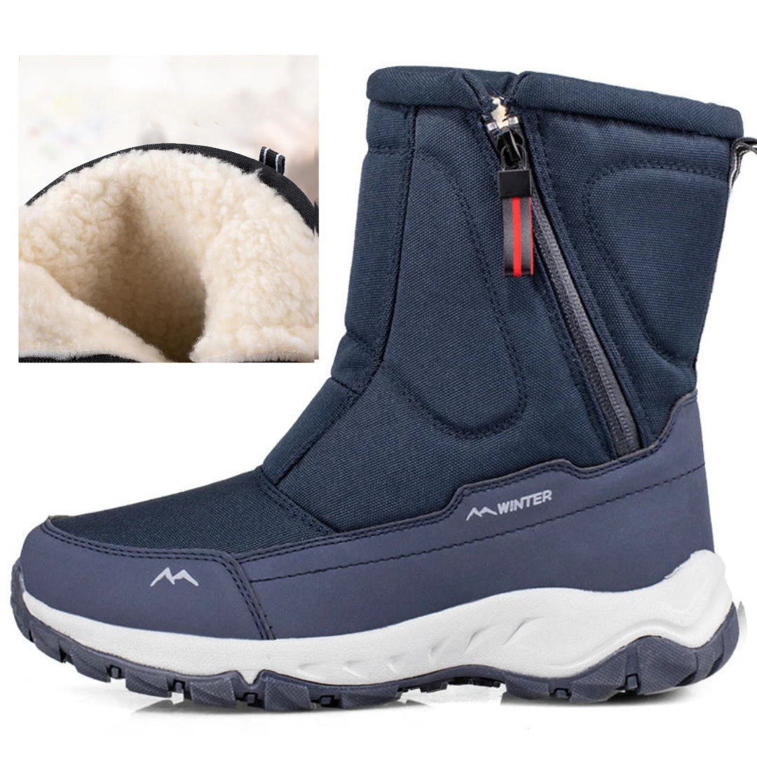 Ace | Bottes D'Hiver Mi-Mollet En Peluche Épaisse