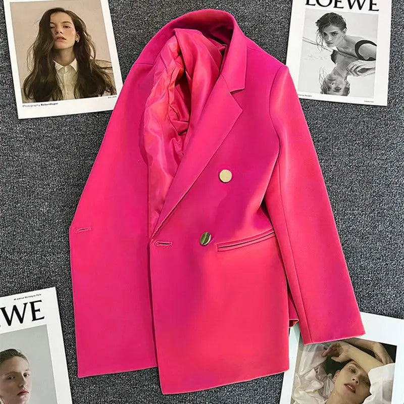 Aurélie | Blazer Croisé en Couleurs Variées