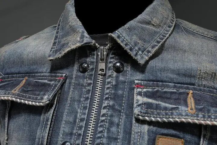 Cas | Veste Décontractée En Jean À Manches Longues