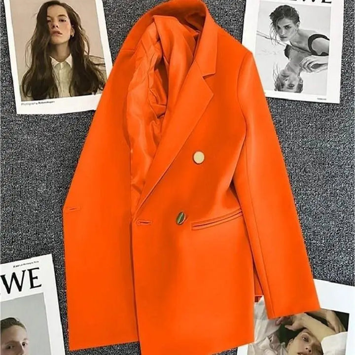 Aurélie | Blazer Croisé en Couleurs Variées