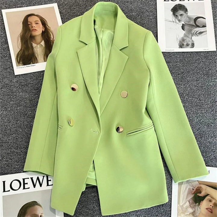 Aurélie | Blazer Croisé en Couleurs Variées