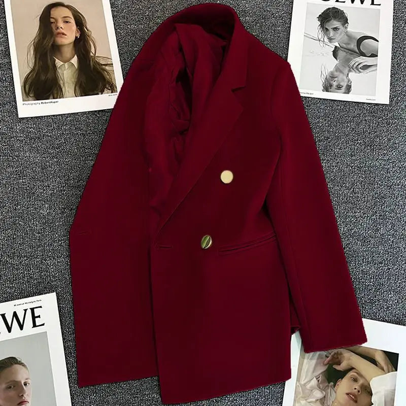 Aurélie | Blazer Croisé en Couleurs Variées