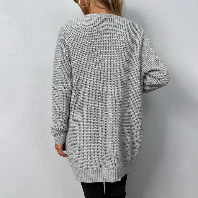 Tatienne | Cardigan En Tricot À Manches Longues Avec Poches