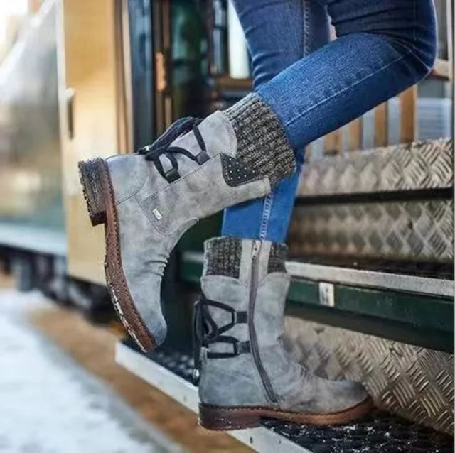 Manon | Bottes D'Hiver En Laine Avec Soutien Orthopédique