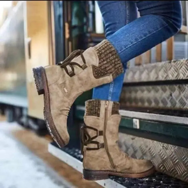 Manon | Bottes D'Hiver En Laine Avec Soutien Orthopédique