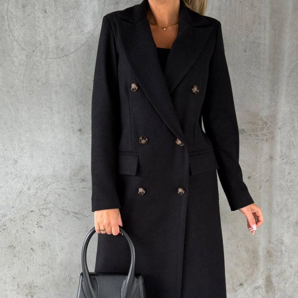 Vera | Manteau Classique À Double Boutonnage