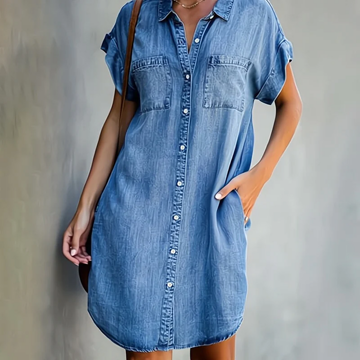 Émilie - Robe en denim