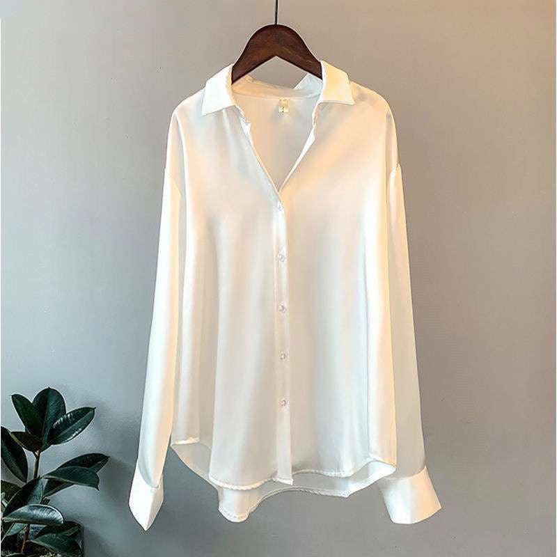 Gabrielle | Blouse En Satin Élégante