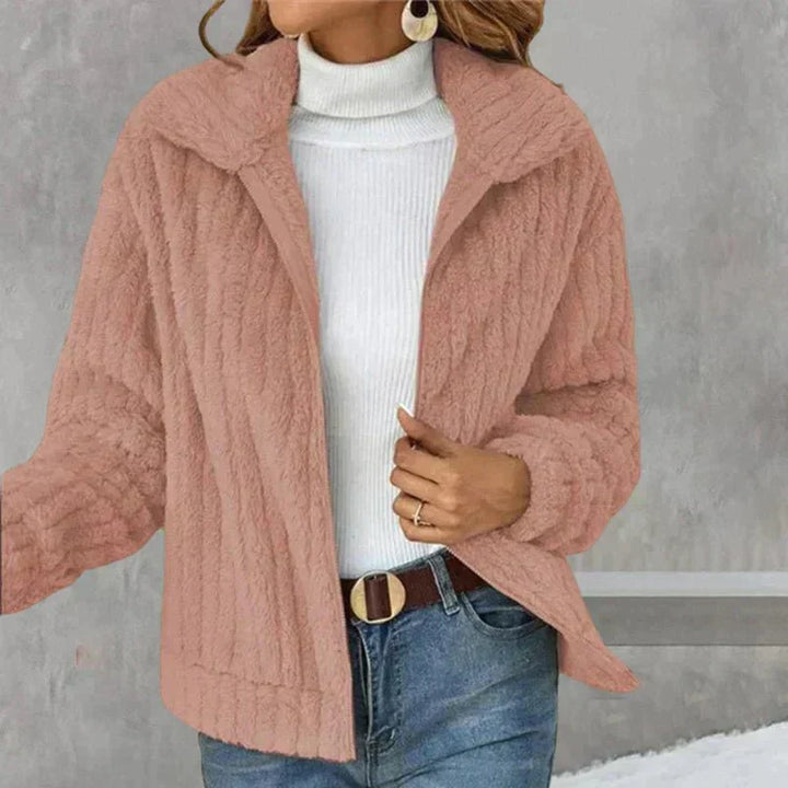 Madeleine | Cardigan En Peluche Décontracté